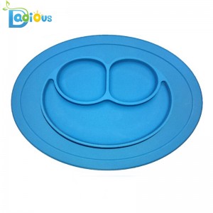 Amazon Hot Sale Baby One-Piece Silicone placemat An toàn cho trẻ em
